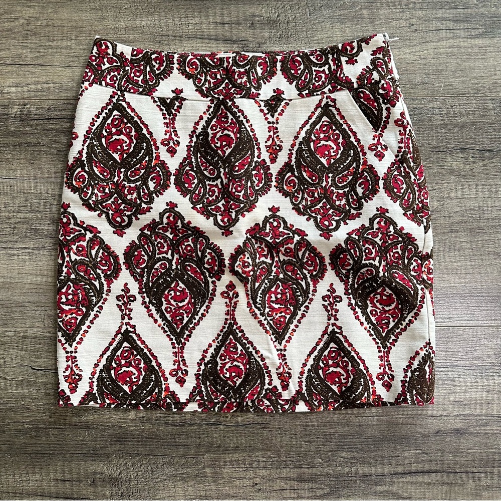Merona Size 6 Pink Pencil Skirt – Boho Chic Statement Piece